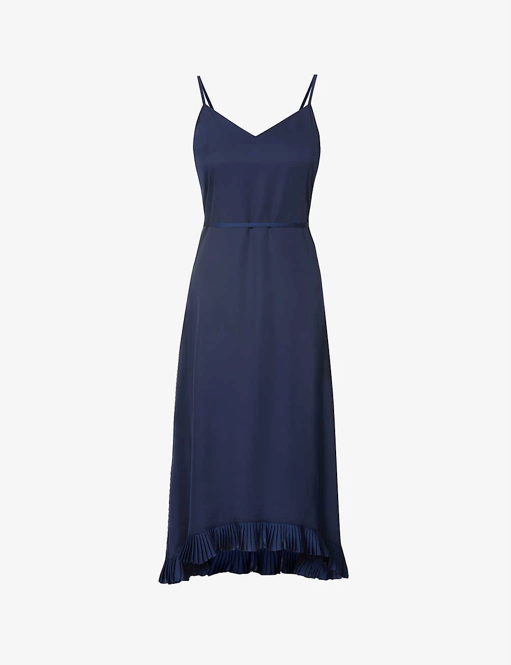 CLAUDIE PIERLOT Roucas Strappy Midi Dress For Womens Bleus