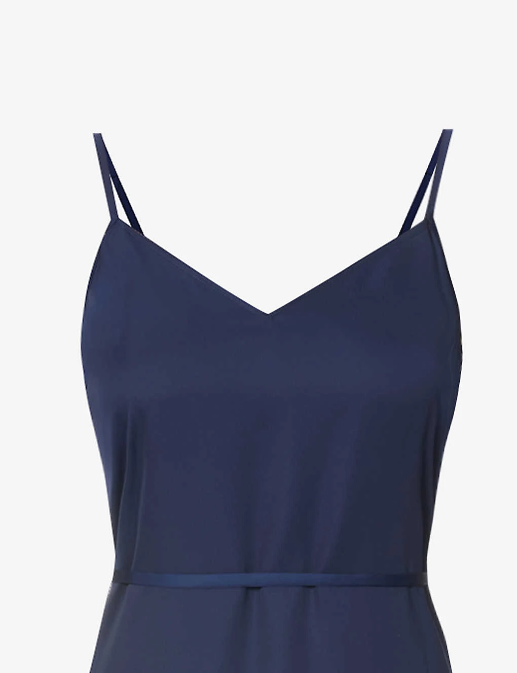 CLAUDIE PIERLOT Roucas Strappy Midi Dress For Womens Bleus - Image 3