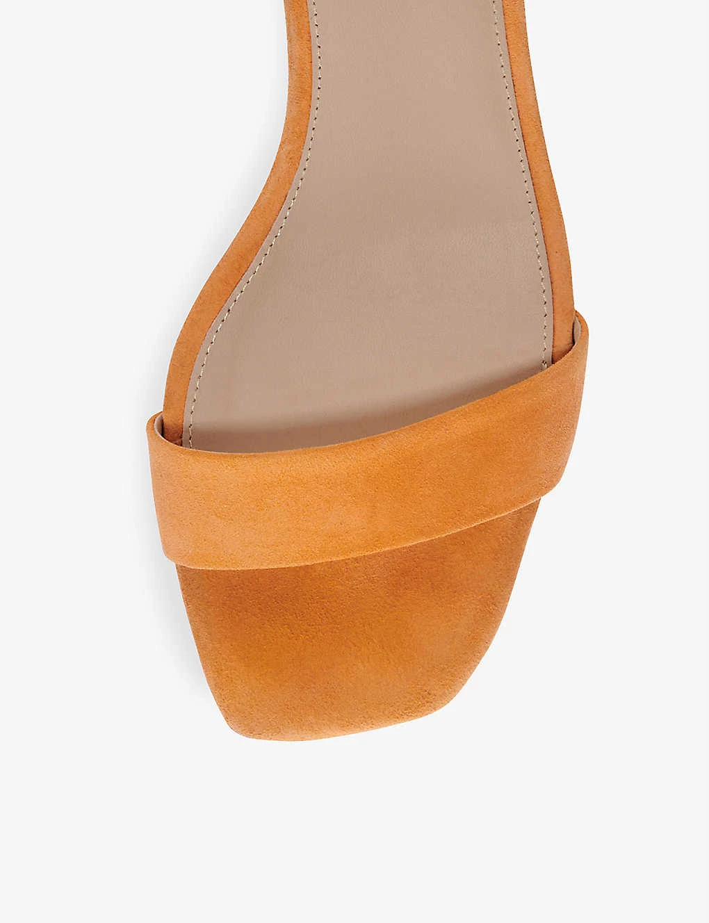 CLAUDIE PIERLOT Anvers Block Heel Leather Sandals For Womens Jaunes / Oranges - Image 2