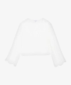 CLAUDIE PIERLOT Caipi Embroidered-collar Woven Shirt For Womens Naturels