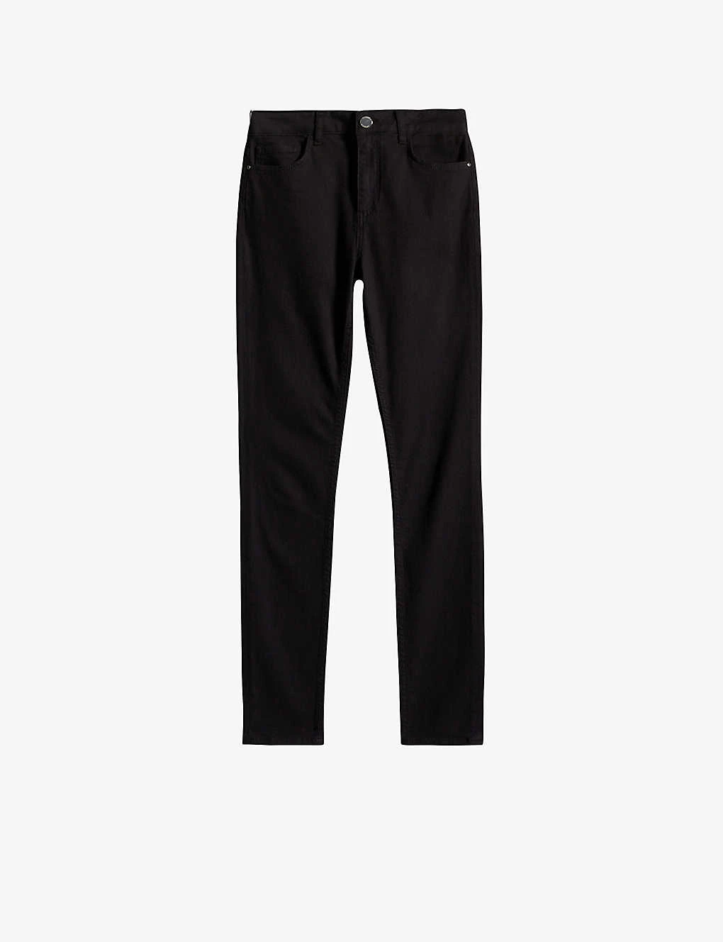 CLAUDIE PIERLOT Skinny High-rise Stretch-denim Jeans For Womens Black