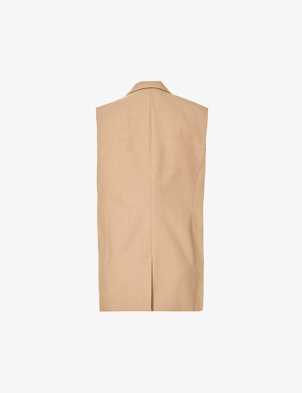 CLAUDIE PIERLOT Victor Double-breasted Stretch Wool-blend Blazer For Womens Bruns - Image 2